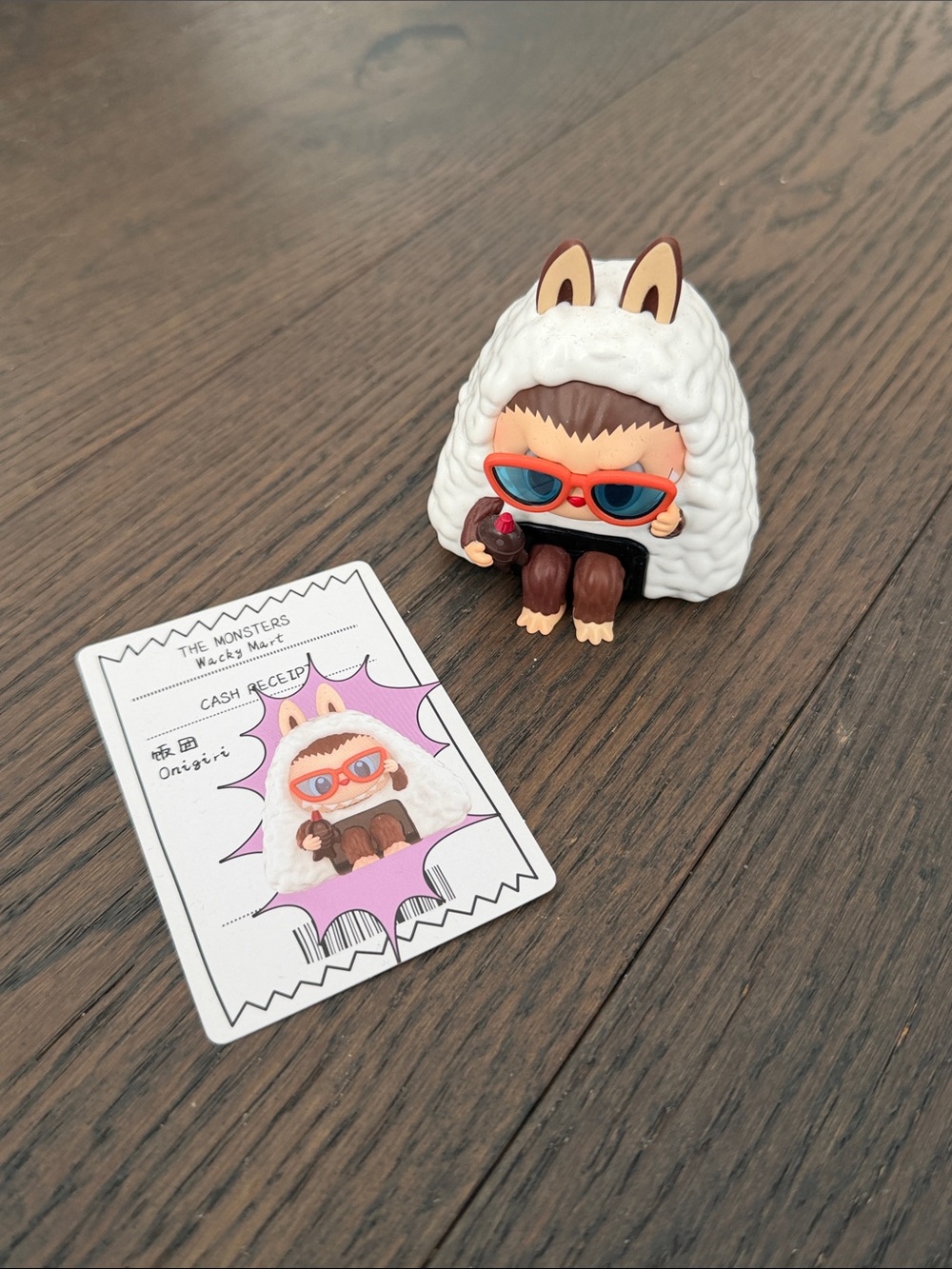 Pop Mart Labubu The Monsters Wacky Mart Series Onigiri Figure